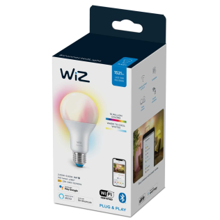 Лампа WiZ Wi-FiBLE100WA67E27922-65RGB1PF/6