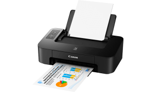 Принтер струйный Canon PIXMA TS205 цветная печать, A4, 4800x1200 dpi, ч/б - 8.8 стр/мин (А4), цвет - 4 стр/мин (А4), USB