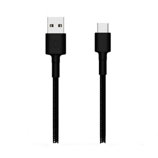 Xiaomi Кабель Mi Braided USB Type-C Cable 100см Black (SJV4109GL)