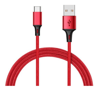 Xiaomi Кабель Mi Braided USB Type-C Cable 100см Red SJX10ZM (SJV4110GL)
