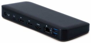 Acer USB Type-C DOCK III BLACK WITH EU POWER CORD (RETAIL PACK)