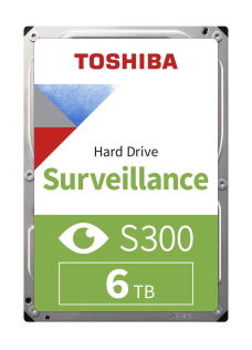 Жесткий диск TOSHIBA HDWT360UZSVA/HDETV13ZSA51F S300 Pro Surveillance 6ТБ 3,5