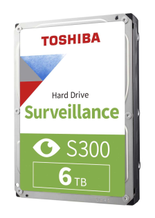 Жесткий диск TOSHIBA HDWT360UZSVA/HDETV13ZSA51F S300 Pro Surveillance 6ТБ 3,5