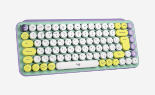 Клавиатура беспроводная Logitech POP KEYS, Daydream Mint (M/N: YR0080/CU0021)