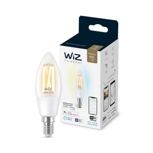 Лампа WiZ Wi-Fi BLE 40W C35 E14927-65CL1PF/6