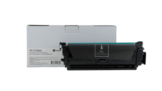 Картридж F+ imaging, черный, 6 000 страниц, для HP моделей Color LJ M553DN/M577DN (аналог CF360A), FP-CF360A