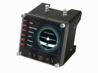 Контроллер для игровых авиасимуляторов Logitech G Flight Instrument Panel (приборная панель с ЖК-дисплеем для авиасимуляторов)