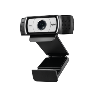 Веб-камера Logitech C930e (Full HD 1080p/30fps, автофокус, zoom 4x, угол обзора 90°, стереомикрофон, защитная шторка, кабель 1.83м) (M/N: V-U0031)