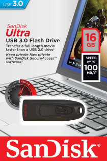 Флеш-накопитель SanDisk Ultra USB 3.0 16GB