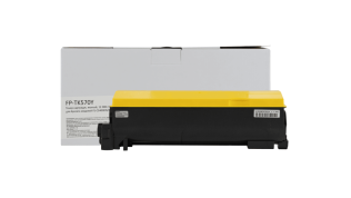 Тонер-картридж F+ imaging, желтый, 12 000 страниц, для Kyocera моделей FS-C5400DN/P7035cdn (аналог TK-570Y /1T02HGAEU0), FP-TK570Y