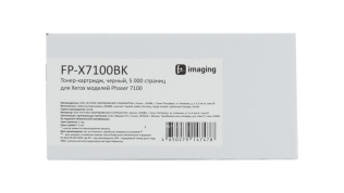 Тонер-картридж F+ imaging, черный, 5 000 страниц, для Xerox моделей Phaser 7100 (аналог 106R02612), FP-X7100BK