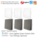 Выключатель MOES Gang Smart Switch ZS-B-EU1, Zigbee, 95-250 В