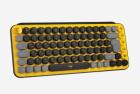 Клавиатура беспроводная Logitech POP KEYS, Blast Yellow (M/N: YR0080/CU0021)
