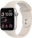 Часы Apple Watch SE 2022 A2723 44мм OLED корп.сияющ.зв. рем.сияющ.зв. р.бр.:O/S (MNJX3ZP/A)