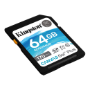 Карта памяти Kingston 64GB SDXC Canvas Go Plus 170R C10 UHS-I U3 V30