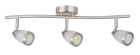 HIPER Светильник встраиваемый Сатин/Никель H077-3 Поворотный, мощность ламп до 50Вт Размер 18х13х55
