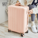 Чемодан NINETYGO Manhattan Frame Luggage  24" розовый