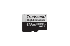 Карта памяти Transcend 128GB microSD w/ adapter U1, High Endurance R95/W45 MB/s