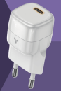 Сетевое зарядное устройство Accesstyle Grape 20WC White Silver