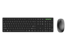 Комплект беспроводной Dareu MK198G Black (черный), клавиатура (мембранная, 104кл, EN/RU) + мышь (DPI 1400), ресивер  2,4GHz