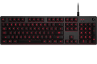 Клавиатура игровая Logitech G413 CARBON (механическая, красная подсветка) (арт. 920-008310 с гравировкой кириллицей, M/N: Y-U0032)