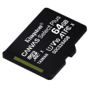 Карта памяти Kingston 64GB microSDXC Canvas Select Plus 100R A1 C10 Single Pack w/o Adapter