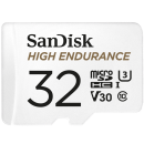 Карта памяти SanDisk 32GB High Endurance microSDHC Card with Adapter - for Dashcams & home monitoring