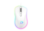 Мышь игровая проводная Dareu EM908 White (белый), DPI 600-10000, подсветка RGB, USB кабель 1,8м, размер 122.36x66.79x39.83мм