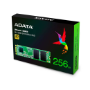 SSD накопитель ADATA 256Gb M.2 2280 SATA III,  R/w 550/500, IOPS 80/60K, MTBF 2M, 3D TLC, 140TBW