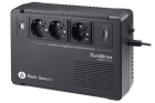 ИБП Back-Save BV Systeme Electric 400 ВА, автоматическая регулировка напряжения, 3 розетки Schuko, 230 В, 1 USB Type-A
