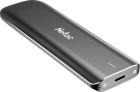 Внешний твердотельный накопитель Netac ZX Black USB 3.2 Gen 2 Type-C External SSD 1TB, R/W up to 1050MB/950MB/s, with USB C to A cable and USB C to C cable