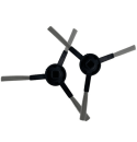 Боковая щетка для робота-пылесоса Viomi V2 max/V2 pro/V3/SE (Черный, 2 шт.)