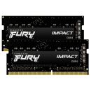 Модуль памяти Kingston KF426S15IBK2/16 FURY Impact 16GB Kit (2x8GB), DDR4-2666, CL15 SODIMM
