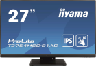 Монитор LCD 27'' [16:9] 1920х1080(FHD) IPS, nonGLARE, TOUCH, 300cd/m2, H178°/V178°, 1000:1, 80M:1, 16.7M, 4ms, VGA, DVI, HDMI, USB-Hub, Height adj, Tilt, Speakers, Webcam, 3Y, Black